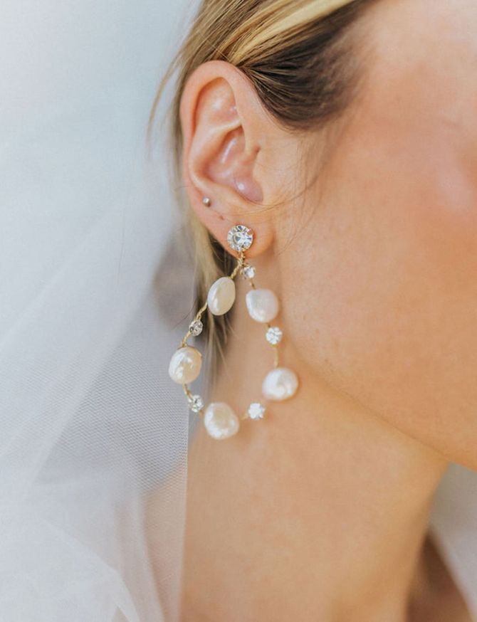 Coral Drop Earrings